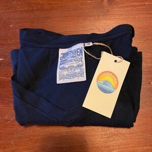 Hemp/cotton blend jungmaven v-neck tshirt. Brand new.
